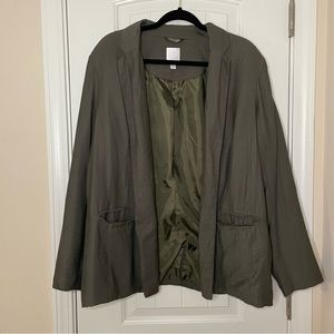 Lauren Conrad Green Open Blazer Size XL